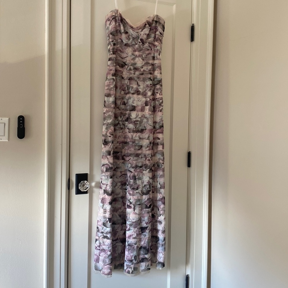 Strapless BCBG Gown